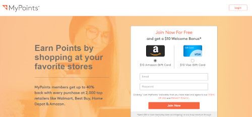 cashback and rebates app - mypoints