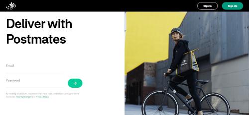 food delivery jobs app